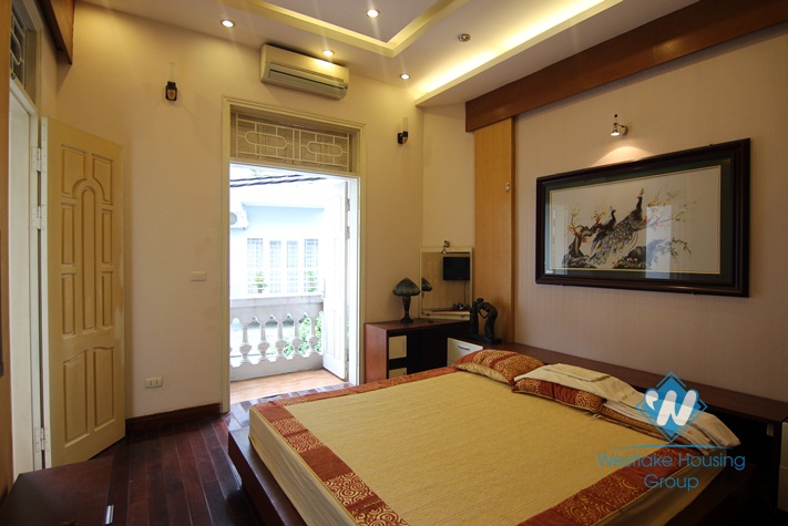 Cozy and quality 04 bedrooms house for rent in Ba Dinh district 